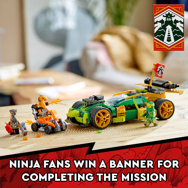 LEGO® NINJAGO® Lloyd's Race Car EVO Building Kit 71763 | Import A Toy