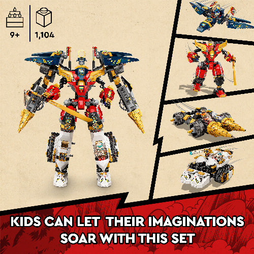 LEGO® NINJAGO® Ninja Ultra Combo Mech Building Kit 71765