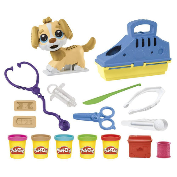 Play-Doh Care 'n Carry Vet Playset with Toy Dog
