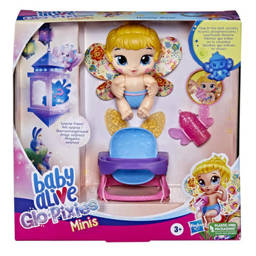 Baby Alive Glo Pixies Minis Doll, Honey Rose