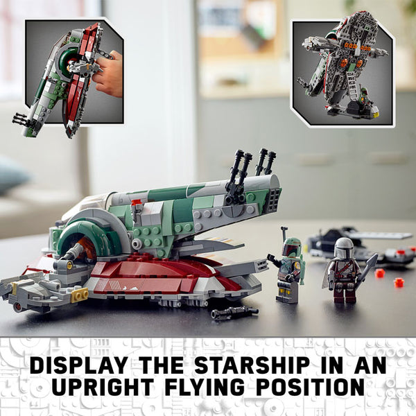 LEGO® Star Wars™ Boba Fett’s Starship™ Building Kit 75312
