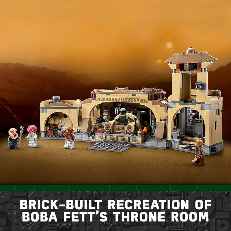 LEGO® Star Wars™ Boba Fett’s Throne Room Building Kit 75326