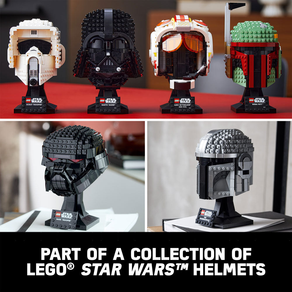 LEGO® Star Wars™ Luke Skywalker™ (Red Five) Helmet Building Kit 75327