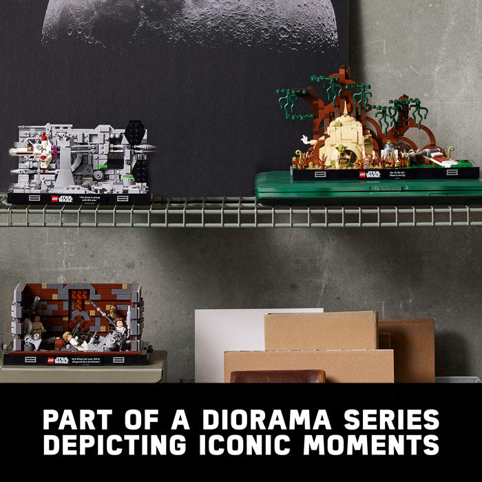LEGO® Star Wars™ Death Star™ Trench Run Diorama Building Kit 75329
