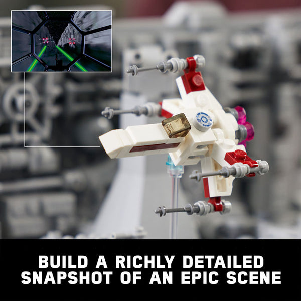 LEGO® Star Wars™ Death Star™ Trench Run Diorama Building Kit 75329