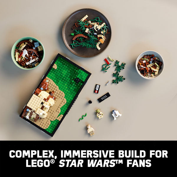 LEGO® Star Wars Dagobah™ Jedi™ Training Diorama 75330