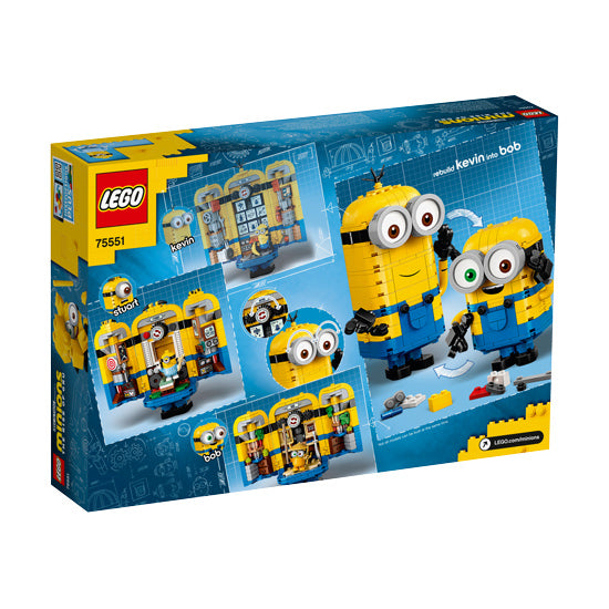 LEGO MINIONS Brick-built Minions and their Lair 75551 Import A Toy