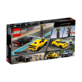 LEGO® Speed Champions 2018 Dodge Challenger SRT Demon and 1970 Dodge Charger R/T - 0
