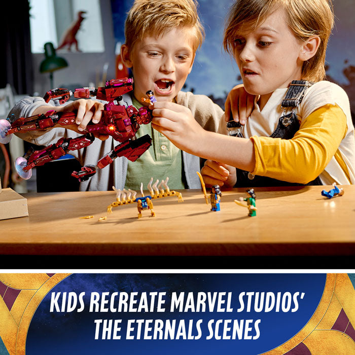 LEGO® Marvel The Eternals In Arishem’s Shadow Building Kit 76155