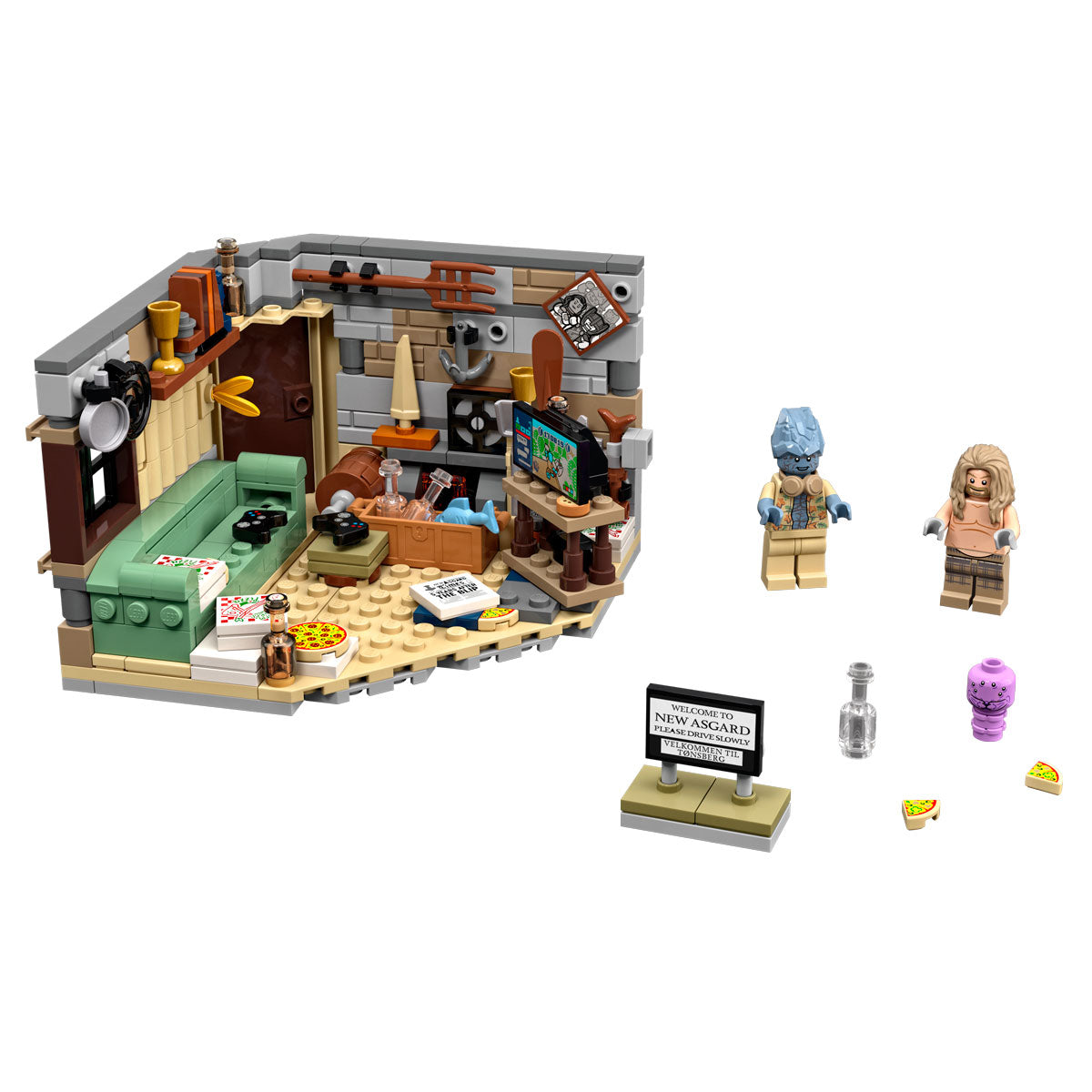 ※けろ LEGO® Marvel Super Heroes Bro Thor's New Asgard | Import A Toy