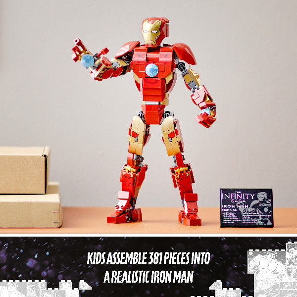 LEGO® Marvel Iron Man Figure Building Kit 76206