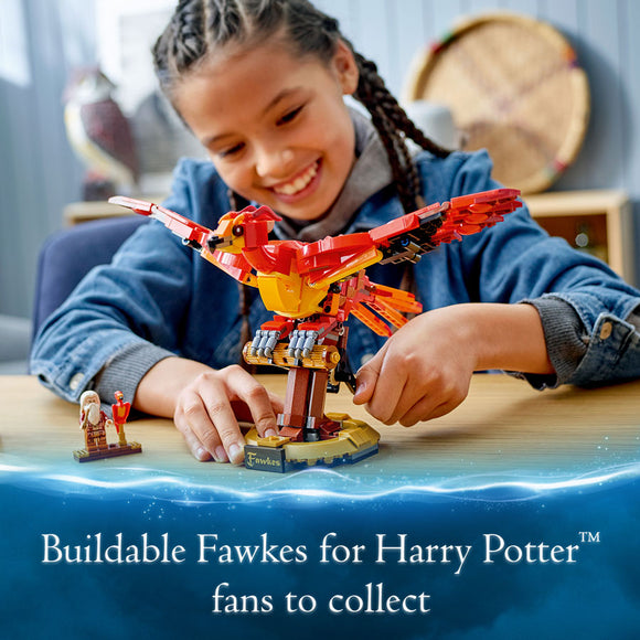 LEGO® Harry Potter™ Fawkes, Dumbledore’s Phoenix Building Kit 76394
