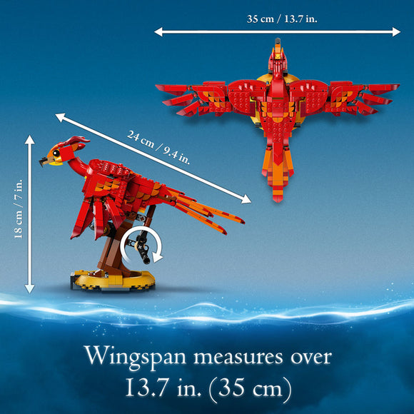 LEGO® Harry Potter™ Fawkes, Dumbledore’s Phoenix Building Kit 76394