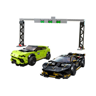 LEGO® Speed Champions Lamborghini Urus ST-X & Lamborghini Huracán Super Trofeo EVO