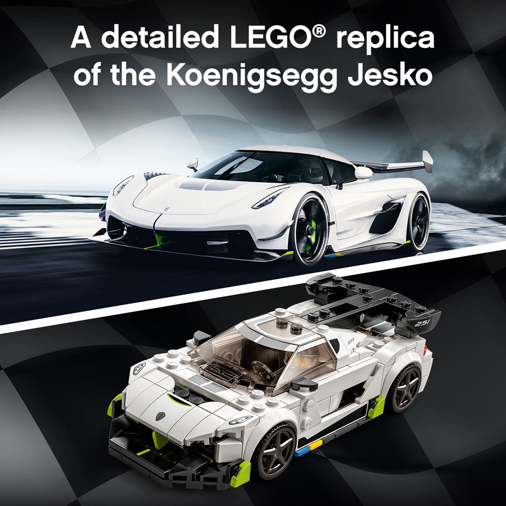 LEGO® Speed Champions Koenigsegg Jesko Building Kit 76900 | Import