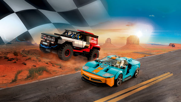 LEGO® Speed Champions Ford GT Heritage Edition and Bronco R Building Kit 76905