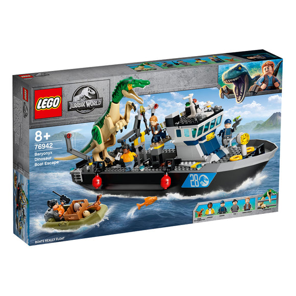 LEGO® Jurassic World Baryonyx Dinosaur Boat Escape 76942 Import