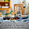 LEGO® Jurassic World Baryonyx Dinosaur Boat Escape 76942