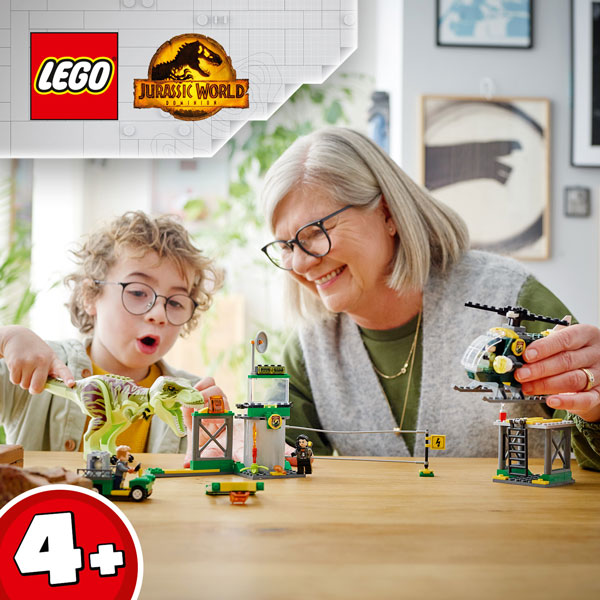 LEGO® Jurassic World T. rex Dinosaur Breakout Building Kit 76944