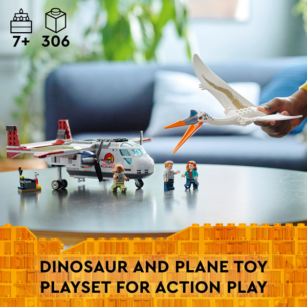 LEGO® Jurassic World Quetzalcoatlus Plane Ambush 76947