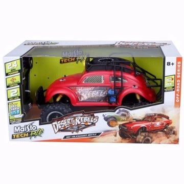 MAISTO Tech R/C Off-Road Series 1951 Volkwagen Beetle in Red - 0