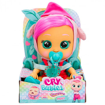 Cry Babies Storyland Piggy Baby Doll - 0