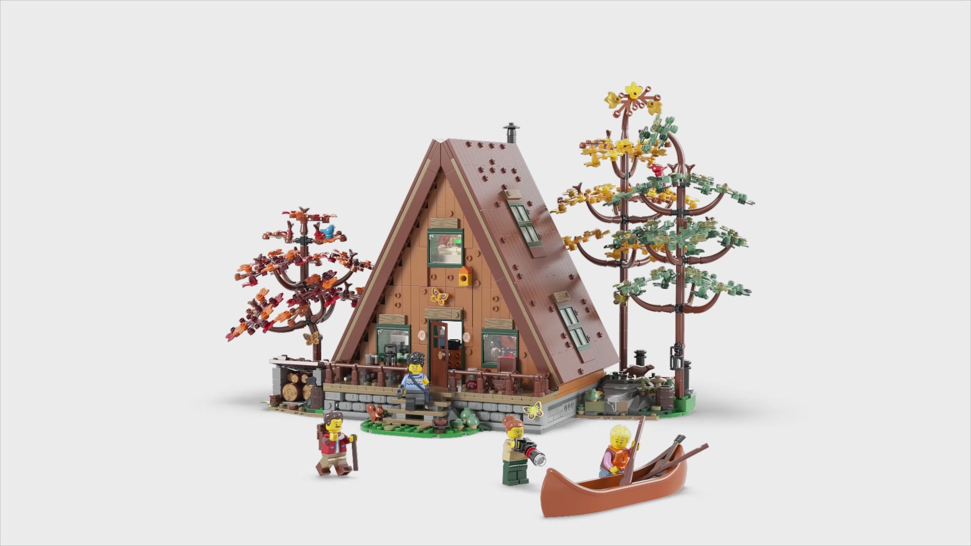 LEGO® Ideas A-Frame Cabin Building Kit for Adults 21338 | Import A Toy