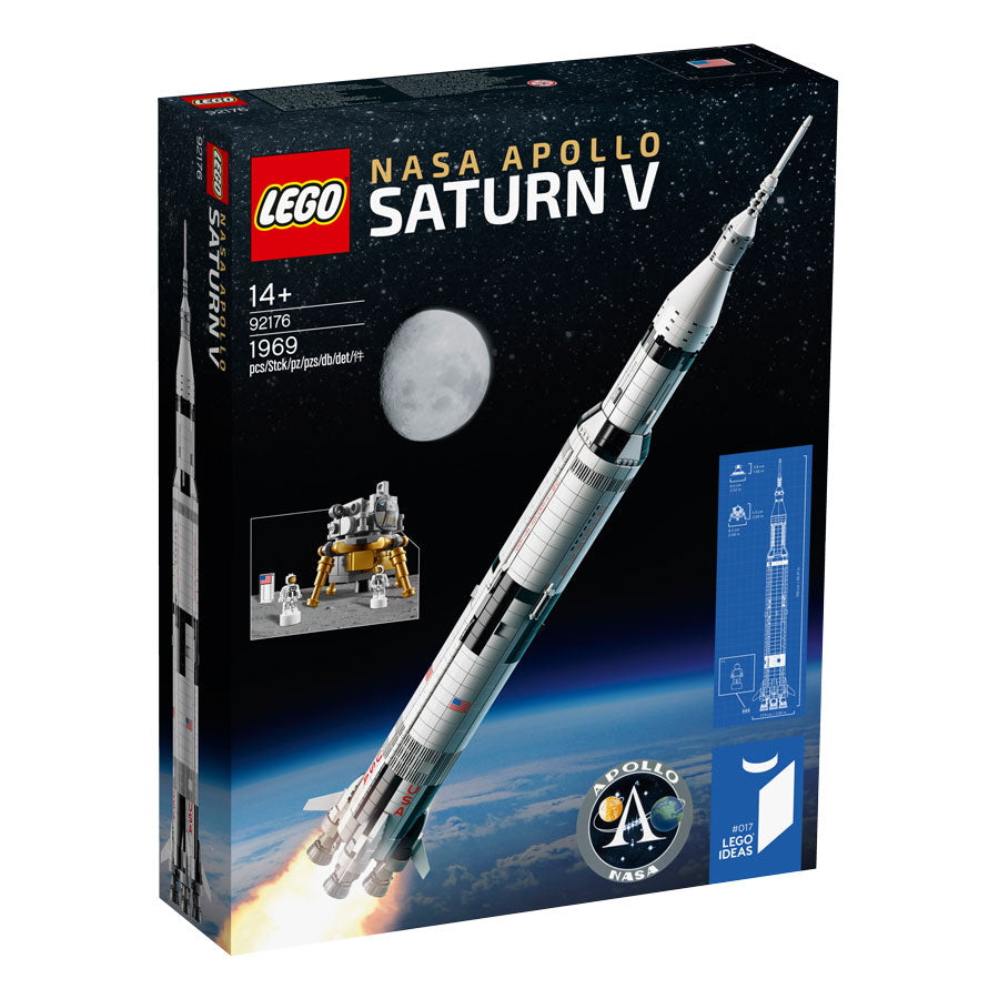 LEGO® Ideas LEGO® NASA Apollo Saturn V 92176 | Import A Toy