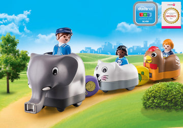 PLAYMOBIL 1.2.3 Animal Train 70405 - 0