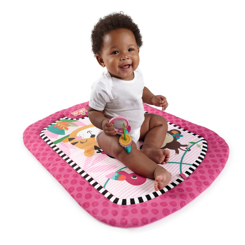 Bright Starts Wild & Whimsy Baby Prop Mat