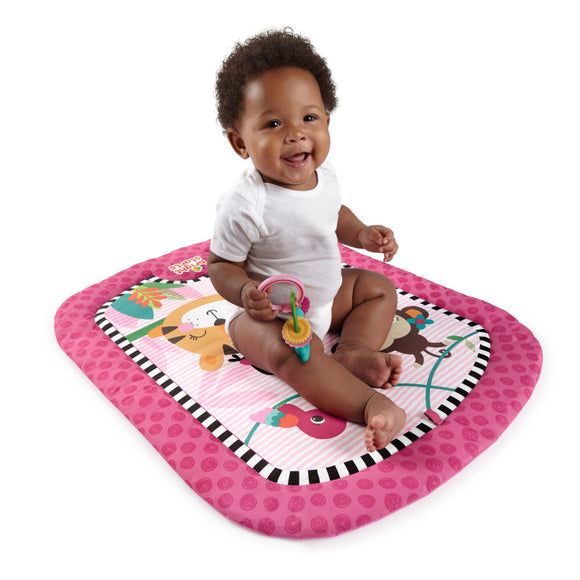 Bright Starts Wild & Whimsy Baby Prop Mat
