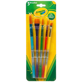 CRAYOLA 5 Assorted Paintbrushes