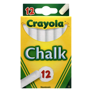 CRAYOLA Children's Chalk 12 ct.