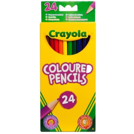 CRAYOLA Coloured Pencils 24