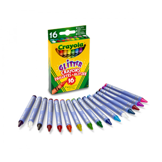 CRAYOLA Glitter Crayons 16 ct.