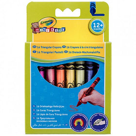 CRAYOLA Mini Kids Triangular Crayons 16