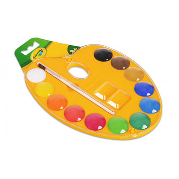 CRAYOLA Watercolour Paint Palette 12