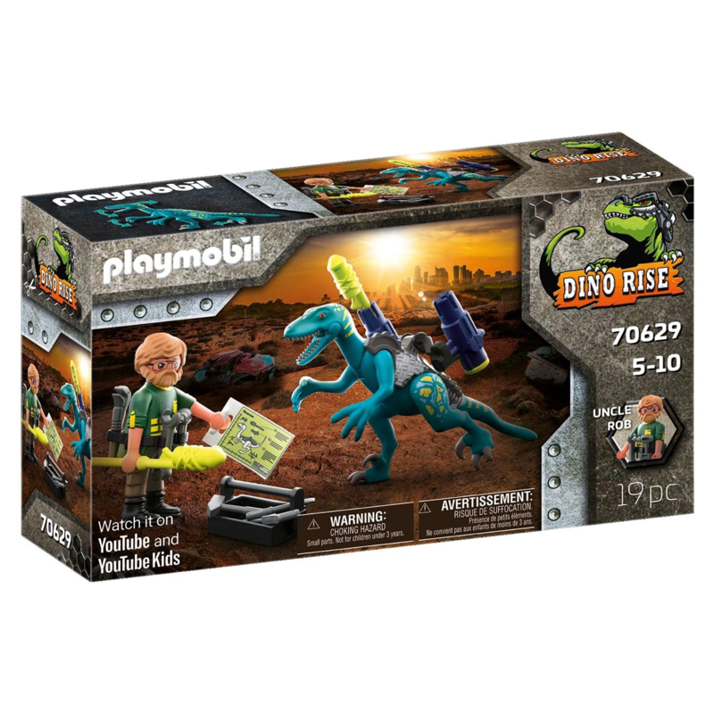 PLAYMOBIL Dino Rise Deinonychus: Ready for Battle