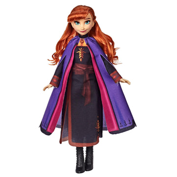 Disney Frozen Anna Fashion Doll With Long Red Hair - 0