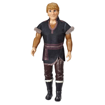 Disney Frozen Kristoff Fashion Doll With Brown Outfit - 0