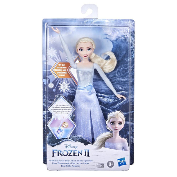 Disney Frozen Splash and Sparkle Elsa Light-up Doll
