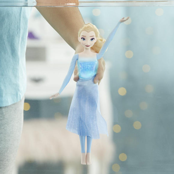 Disney Frozen Splash and Sparkle Elsa Light-up Doll
