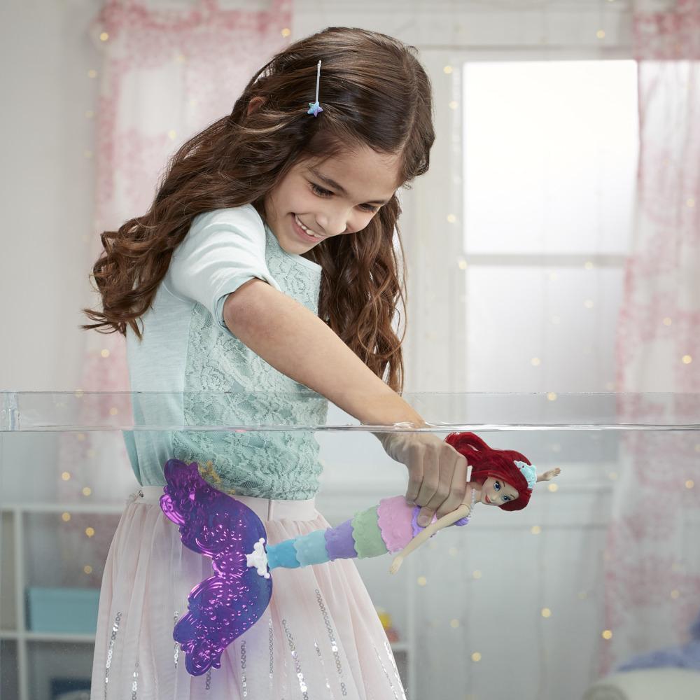 Disney Princess Rainbow Reveal The Little Mermaid Ariel Color Change Doll
