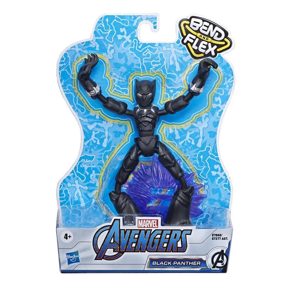 Marvel Avengers Bend And Flex Black Panther Action Figure E7868