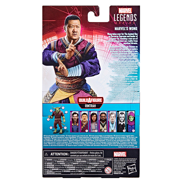 Marvel Legends Series Doctor Strange in the Multiverse of Madness 6-inch Wong Action Figure