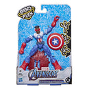 Marvel Avengers Bend And Flex Flexible Captain America Action Figure F0971-2