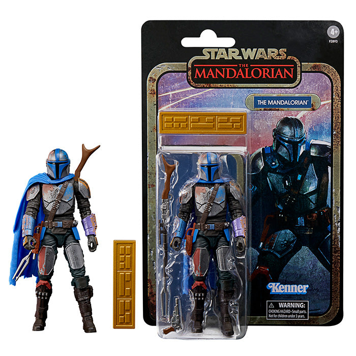 Star Wars The Black Series Credit Collection Mandalorian 6" Action Figure – Vintage Style, Blasters Included, Collectible Toy - View #2