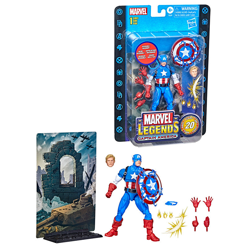 LEGENDCOLLECTION ANNIVERSARY 【おまけ有】20th Marvel Collectible America Captain Anniversary 20th Series Legends 遊戯王OCG デュエルモンスターズ