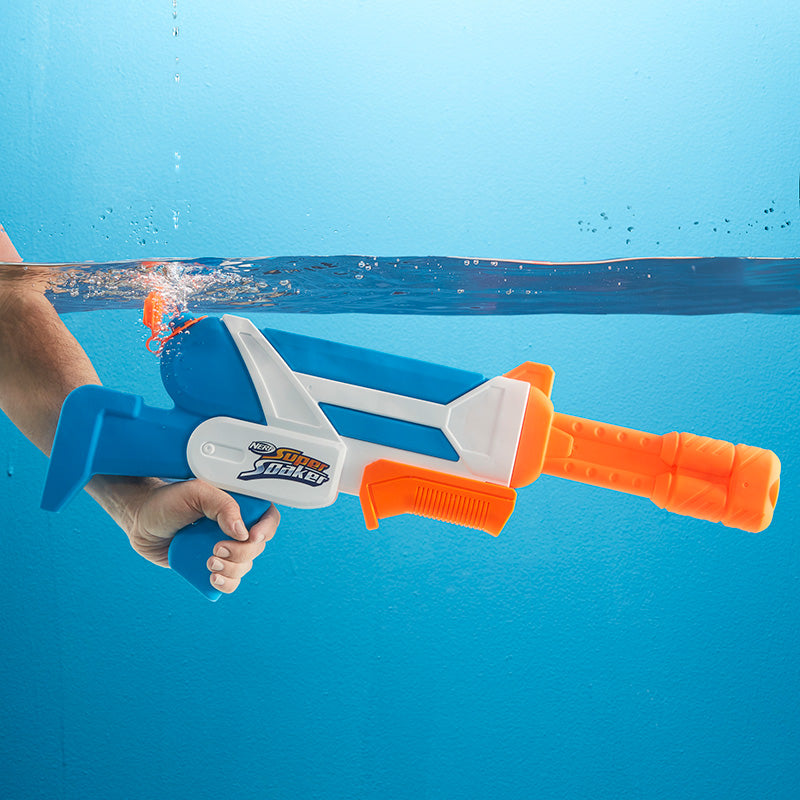 Nerf Super Soaker Twister Water Blaster, 2 Twisting Streams of Water, Pump to Fire, Outdoor Water-Blasting Fun, Multicolor (F3884 Nerf Super Soaker Twister Water Blaster, 2 Twisting Streams of Water, Pump to Fire, Outdoor Water-Blasting Fun, Multicolor (F3884