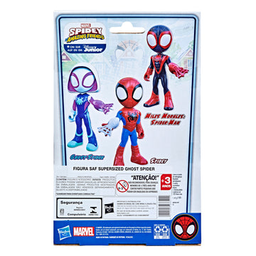 Marvel Spidey and His Amazing Friends Supersized Ghost-Spider Action Figure - 0